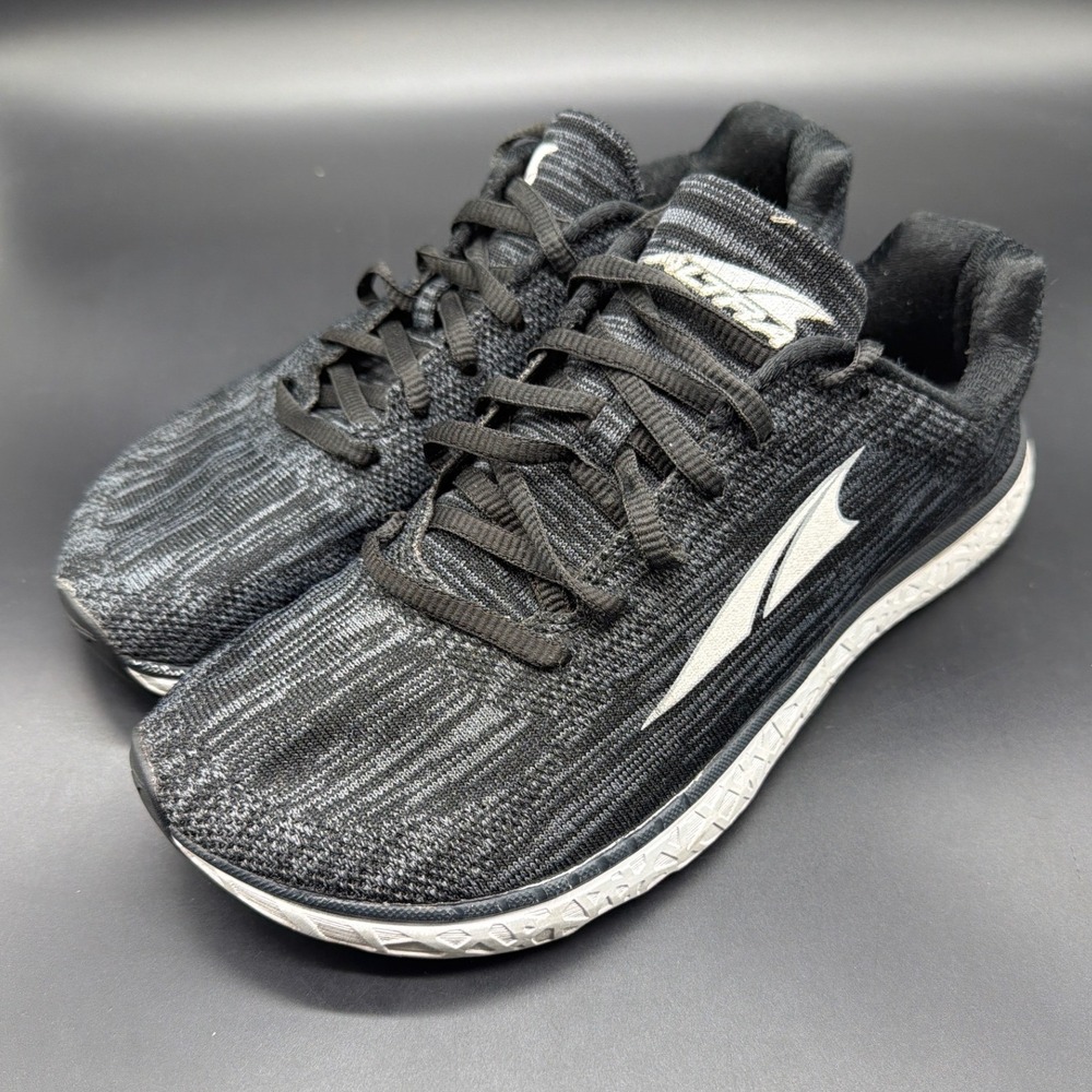 Altra Escalante Womens 7.5 Black White Running Shoes AFW1733G-00 Zero Drop